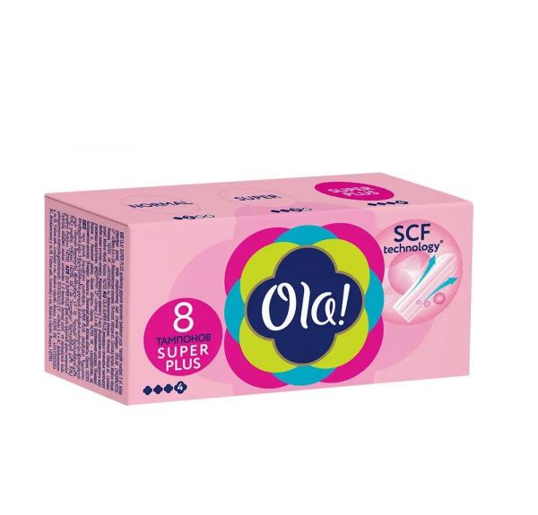 Ola! (Ола!) тампоны №8 супер+ (Олтекс с.а зао)