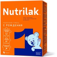 Nutrilak  (Нутрилак) молочная смесь 1 350/300г 0-6 мес (ИНФАПРИМ АО)