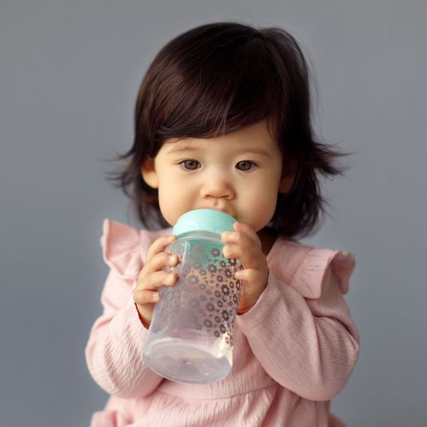 Lubby (Лабби) бутылочка для кормления 250мл широк.горл сил.соска 20154 (Gold list ag)