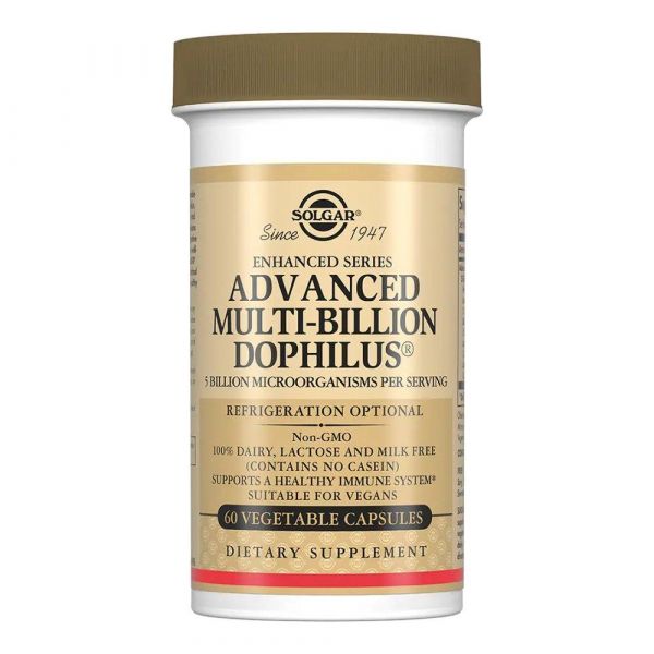 Solgar (Солгар) мультидофилус плюс капс. №60 (Solgar vitamin and herb)