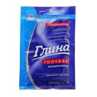 Глина голубая 60г тонизир. 1502 (ФИТОКОСМЕТИК)