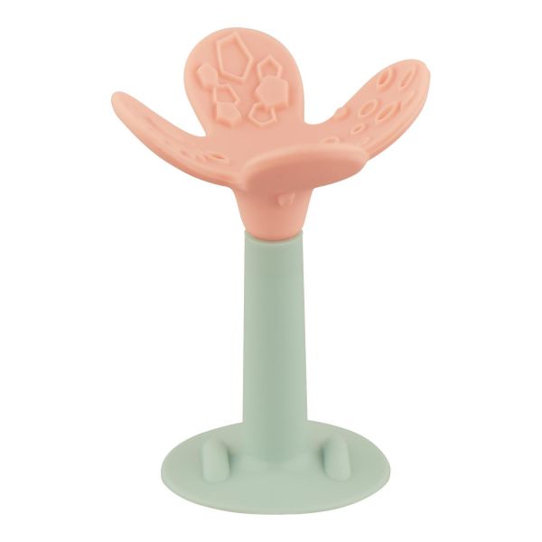 Lubby (Лабби) прорезыватель цветок на ножке силикон. 30992 (Gold list ag)