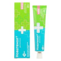 Новатенол 5% 25г мазь д/пр.наружн. №1 туба (ЭГИС)