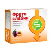 Фрутослабин 600мг таб. №30 (КВАДРАТ-С)