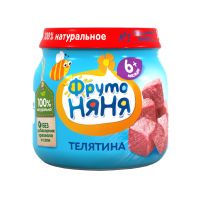 Фрутоняня пюре 80г телятина (ПРОГРЕСС ОАО)