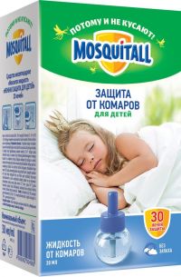 Mosquitall (москитол) прибор + жидкость нежная защита 30 ночей (АРНЕСТ)