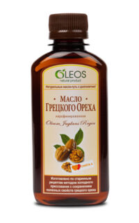 Oleos (Олеос) масло грецкого ореха 200мл бад (ОЛЕОС)