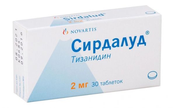 Сирдалуд 2мг таб. №30 (Новартис нева ооо_1)