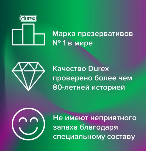 Презерватив durex №3 performa long play (Ssl international plc.)