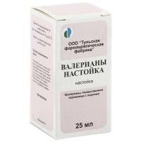 Валерианы 25мл настойка №1 фл. (ТУЛЬСКАЯ ФФ)