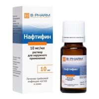 Нафтифин 1% 10мл р-р д/пр.наружн. фл. (Б-ФАРМ)