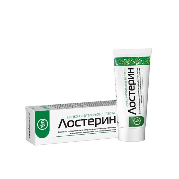 Лостерин 50мл паста цинко-нафталановая (Ас-ком нпк ооо)