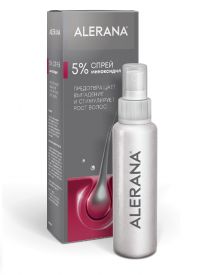 Alerana (Алерана) спрей для наружного применения 5% 60мл №1 фл. (ВЕРТЕКС АО_3)