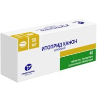 Итоприд 50мг таб.п/об.пл. №40 (КАНОНФАРМА)