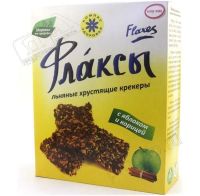 Флаксы льняные 150г яблоко корица (КОМПАС ЗДОРОВЬЯ)