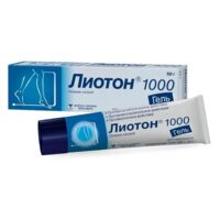 Лиотон 1000 50г гель д/пр.наружн. №1 туба (МЕНАРИНИ ГРУПП)