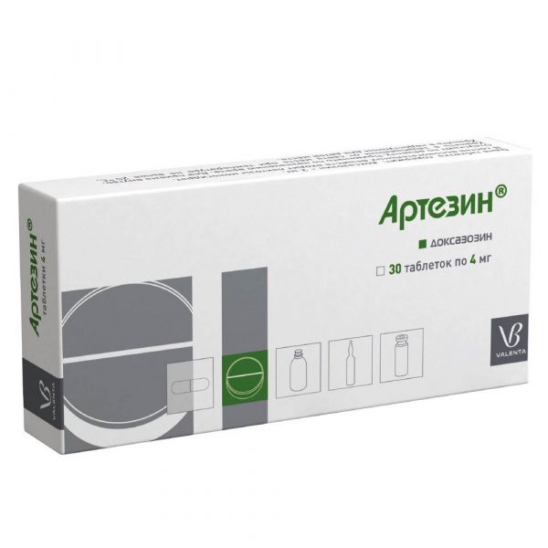 Артезин 4мг таб. №30 (Валента фармацевтика ао_2)