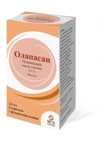 Олапасан 0,2% 2,5мл капли глазн. фл.-кап. (САН ФАРМА)