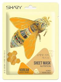 Shary (Шери) маска на тканевой основе 25г мед и маточн. молочко (ANCORS CO. LTD)