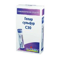 Гепар сульфур с30 4г гран. (БУАРОН)