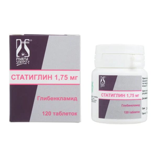 Статиглин 1,75мг таб. №120 (Фармасинтез-тюмень ооо_1)