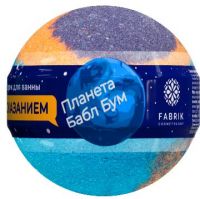 Fabrik cosmetology (Фабрик косметолоджи) шарик бурлящий для ванны 120г планета бабл бум (ФАБРИК КОСМЕТИК ООО)