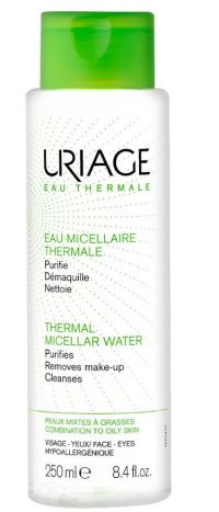 Uriage (Урьяж) вода мицеллярная для жирной и комбинированной кожи 250мл 1220 3660 (DERMATOLOGIQUES D’URIAGE LABORATOIRES)