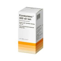 Конвулекс 300мг/мл 100мл капли д/пр.внутр. №1 фл.-кап. (БАУШ ХЕЛС)