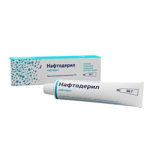 Нафтодерил 1% 30г крем д/пр.наружн. (Озон ооо)