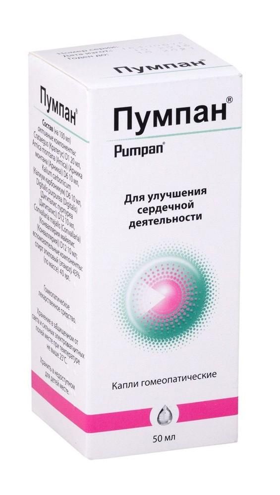 Пумпан 50мл капли гомеоп. №1 фл.-кап. (Richard bittner ag_2)