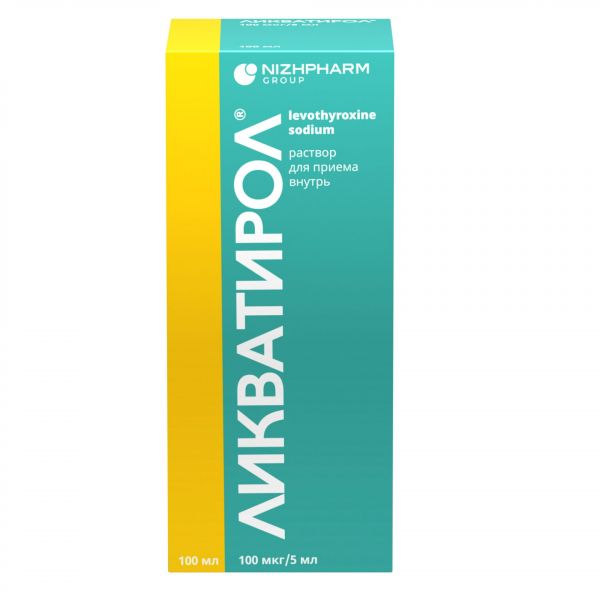 Ликватирол 100мкг/5мл 100мл р-р д/пр.внутр. фл. (Galenica pharmaceutical industry s.a)