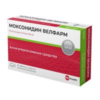 Моксонидин 0,4мг таб.п/об.пл. №30 (ЭЛЗАФАРМ)