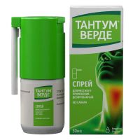 Тантум верде 0.255мг/доза 30мл спрей д/пр.местн. №1 фл.-доз. (АНДЖЕЛИНИ)