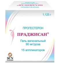 Праджисан 90мг/доза 1,125г гель ваг. №15 аппликатор (САН ФАРМА)