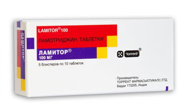 Ламитор 100мг таб. №50 (Torrent pharmaceuticals ltd_1)