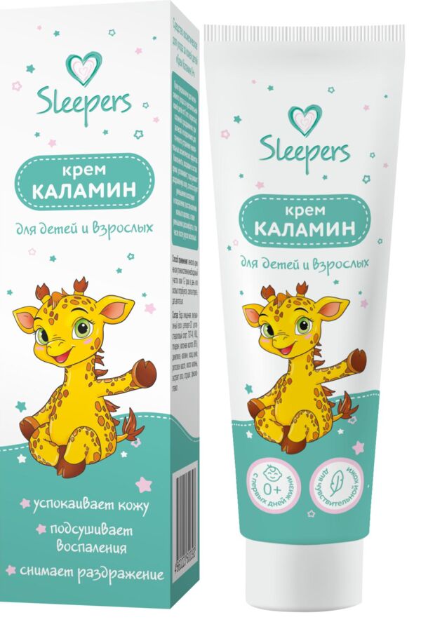 Sleepers (Слиперс) каламин 50г крем с 0 мес. (Приоритет ооо)