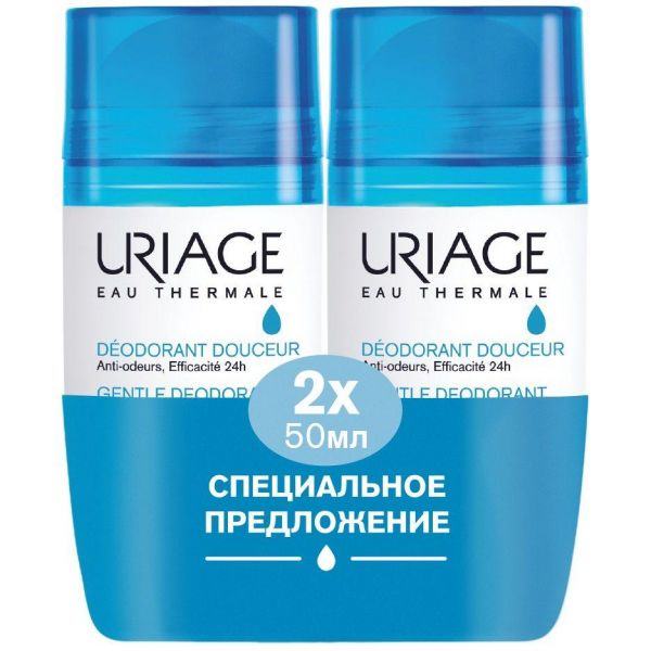 Uriage (Урьяж) дезодорант 50мл ролик  №  2 (Dermatologiques d’uriage laboratoires)