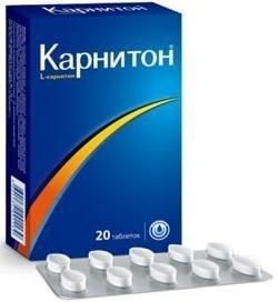 Карнитон таб. №20 (Внешторг фарма ооо (втф ооо)_3)