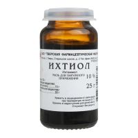 Ихтиоловая 10% 25г мазь д/пр.наружн. №1 уп. (ТВЕРСКАЯ ФФ)