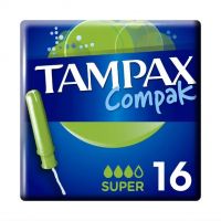 Tampax (тампакс) тампоны компак №16 супер с аппликат (ПРОКТЕР ЭНД ГЕМБЛ)