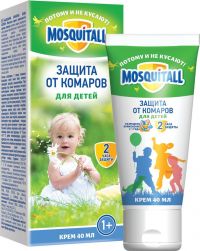 Mosquitall (Москитол) крем нежная защита для детей от комаров 30мл (АРНЕСТ)