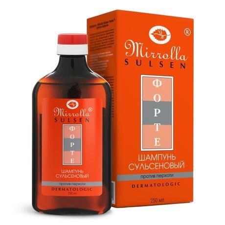 Сульсен форте 2% 250мл шампунь 0644 (Мирра ооо)
