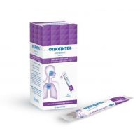 Флюдитек 750мг/10мл 10мл р-р д/пр.внутр. №15 саше (ИННОТЕК)