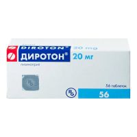 Диротон 20мг таб. №56 (ГЕДЕОН РИХТЕР)