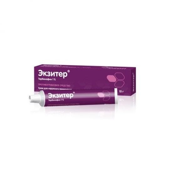 Экзитер 1% 15г крем д/пр.наружн. (Озон ооо)