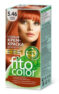 Fitocolor (Фитоколор) крем-краска для волос 115мл тон 5,46 медно-рыжий 4840 (ФИТОКОСМЕТИК ООО)