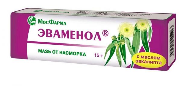 Эваменол 15г мазь наз. №1 уп. (Московская фармацевтическая фабрика зао)