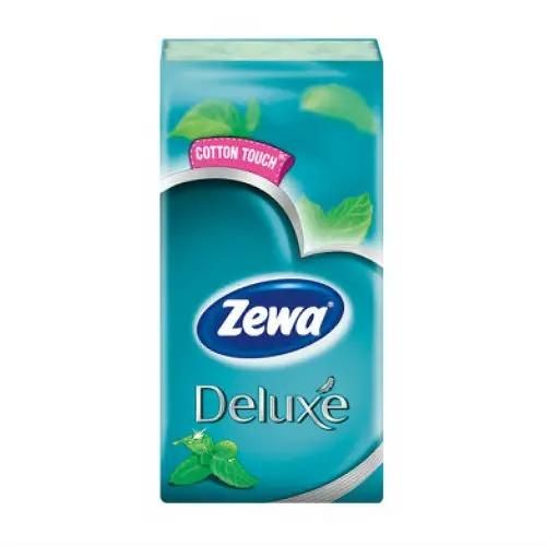 Зева deluxe платочки носовые №10 ментол (Sca hygiene products ab)