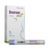 Велгия эко 1мг 0,5мл р-р д/ин.п/к. №4 шприцы в автоинжекторах (ПРОМОМЕД)
