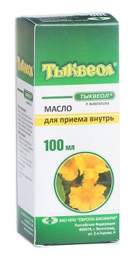 Тыквеол 100мл масло №1 фл. (ЕВРОПА-БИОФАРМ НПО ЗАО)